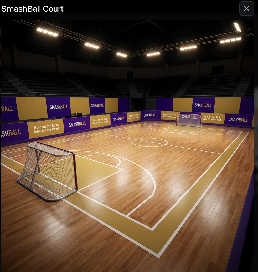 SmashBall court